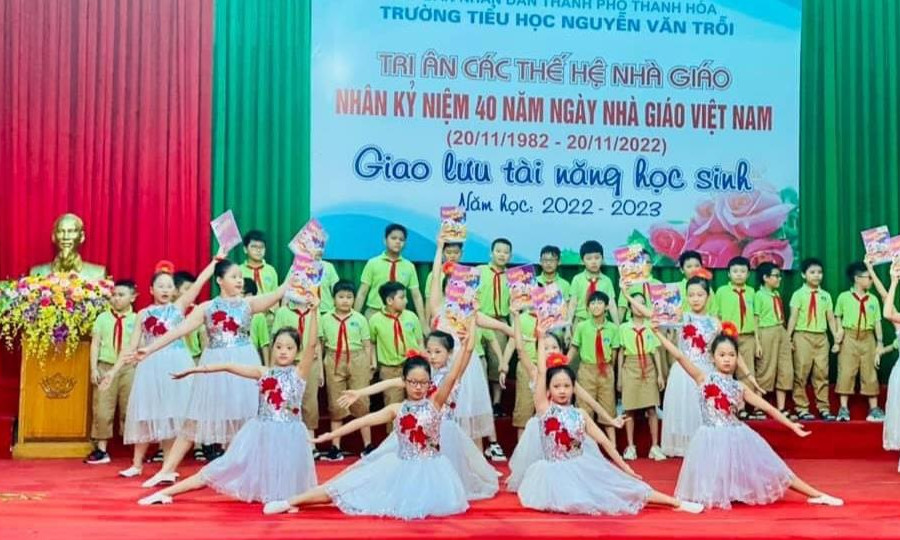 Trường Tiểu học Nguyễn Văn Trỗi: Tự hào ngôi nhà thứ hai