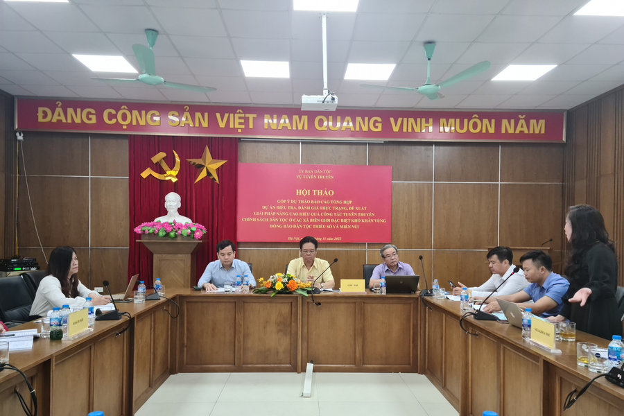 Nâng cao hiệu quả công tác tuyên truyền chính sách dân tộc ở các xã đặc biệt khó khăn vùng đồng bào DTTS và miền núi