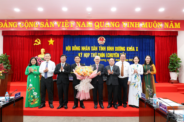 Tỉnh Bình Dương có tân Chủ tịch HĐND