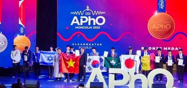 Học sinh Việt Nam tham dự kỳ thi Olympic Vật lí Châu Á đều đạt giải thưởng
