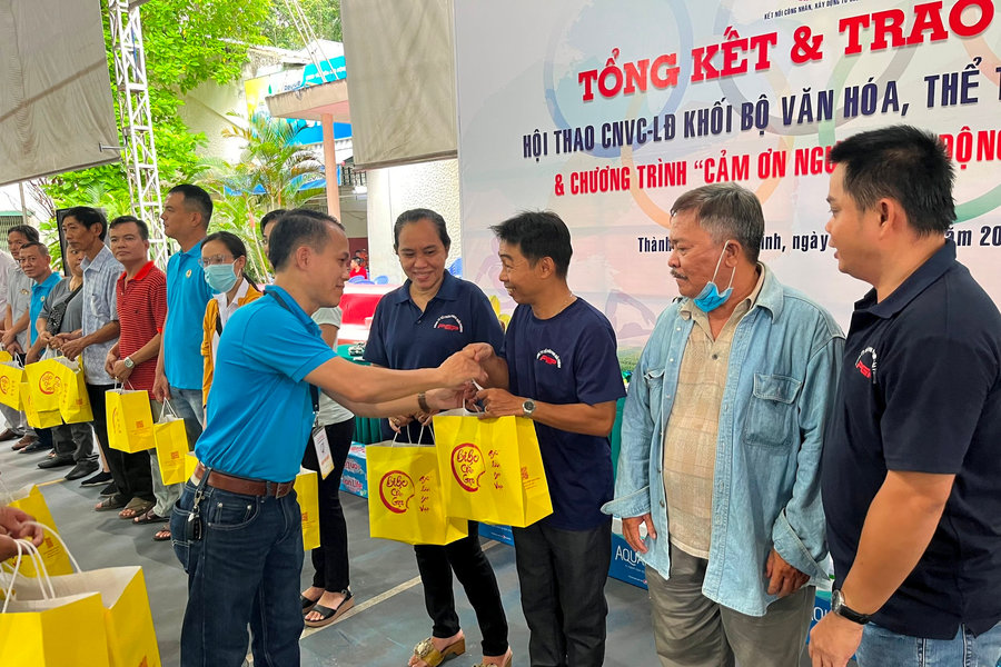 TPHCM: Hội thao “Khỏe để lao động, sản xuất”