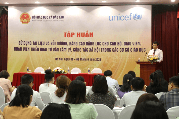 Hơn 21.000 giáo viên được tập huấn tư vấn tâm lý học đường