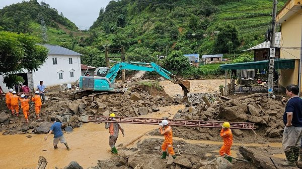 Huyện Mù Cang Chải đã được cấp điện trở lại