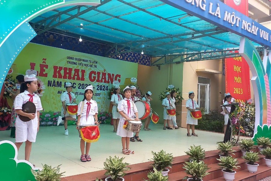 Rộn ràng ngày khai giảng năm học mới 2023 - 2024