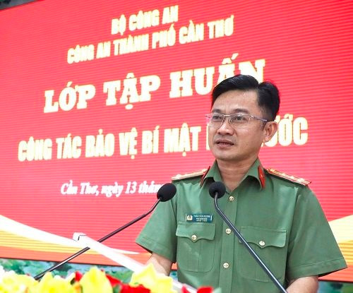 Cần Thơ: Tập huấn công tác bảo vệ bí mật Nhà nước dành cho cán bộ, công chức, viên chức