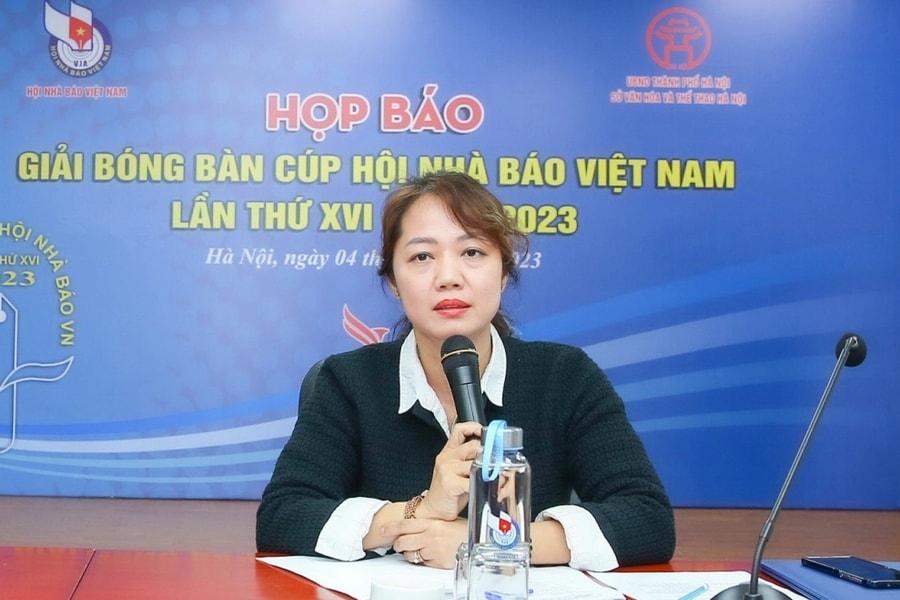 190 tay vợt tham dự Giải bóng bàn cúp Hội Nhà báo Việt Nam 2023