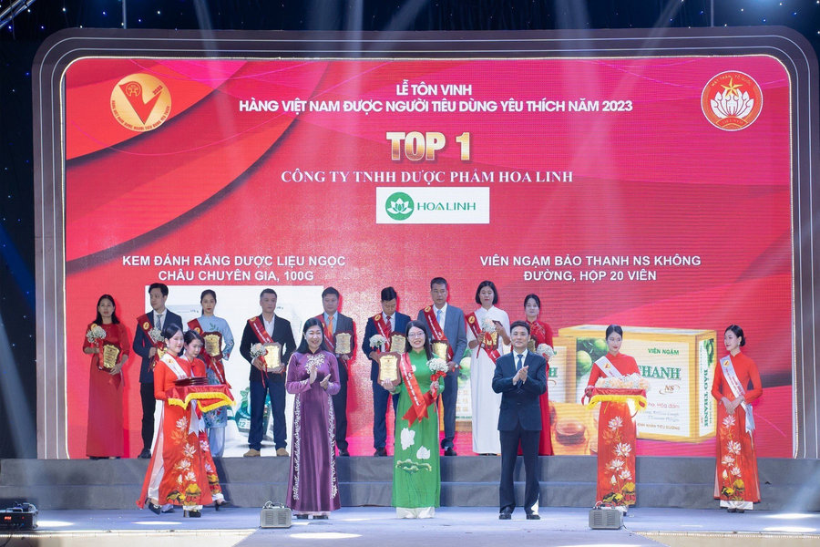 Sản phẩm của Dược Hoa Linh tiếp tục được người tiêu dùng yêu thích