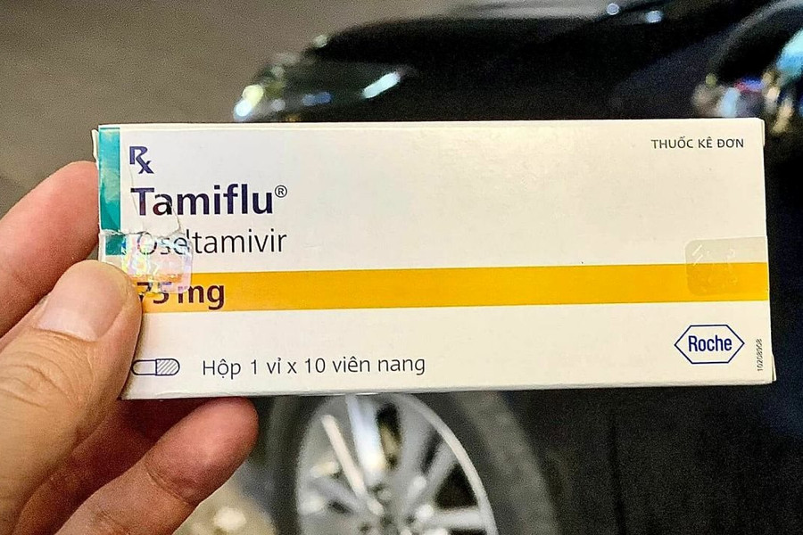 Tạm giữ hơn 1.000 hộp thuốc có nhãn Tamiflu không có hóa đơn chứng từ