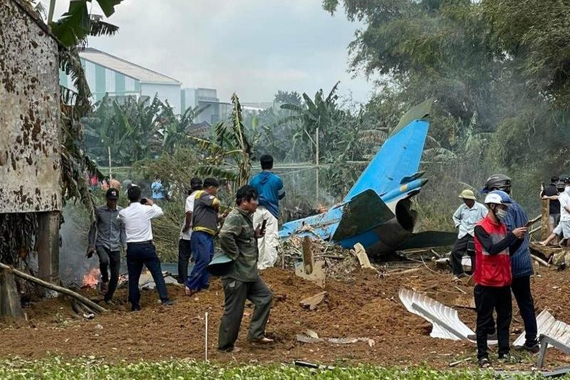 Bộ Quốc phòng thông tin về vụ máy bay quân sự rơi ở Quảng Nam