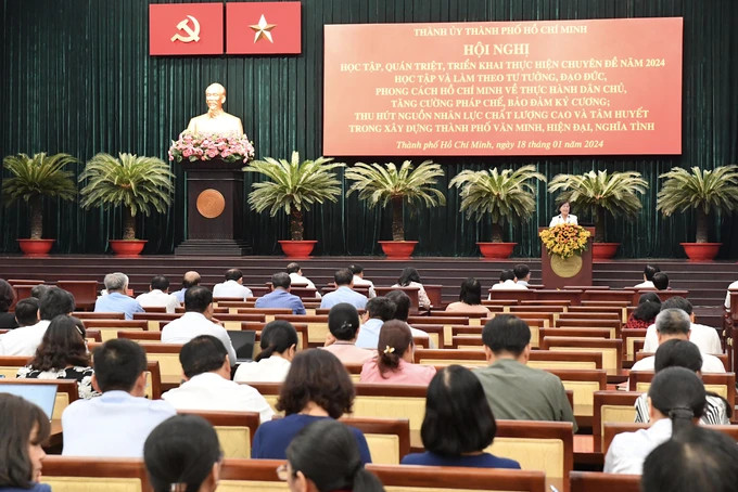 Xây dựng Thành phố Hồ Chí Minh văn minh, hiện đại, nghĩa tình