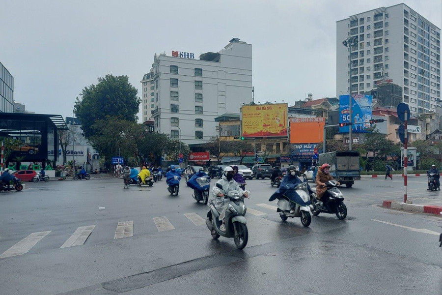 Khu vực Bắc Bộ và Thủ đô Hà Nội có mưa phùn vào sáng sớm