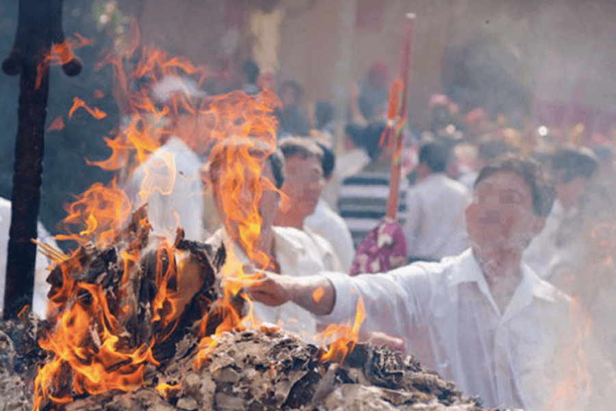 Công an cảnh báo cháy nổ tại các cơ sở văn hoá tâm linh