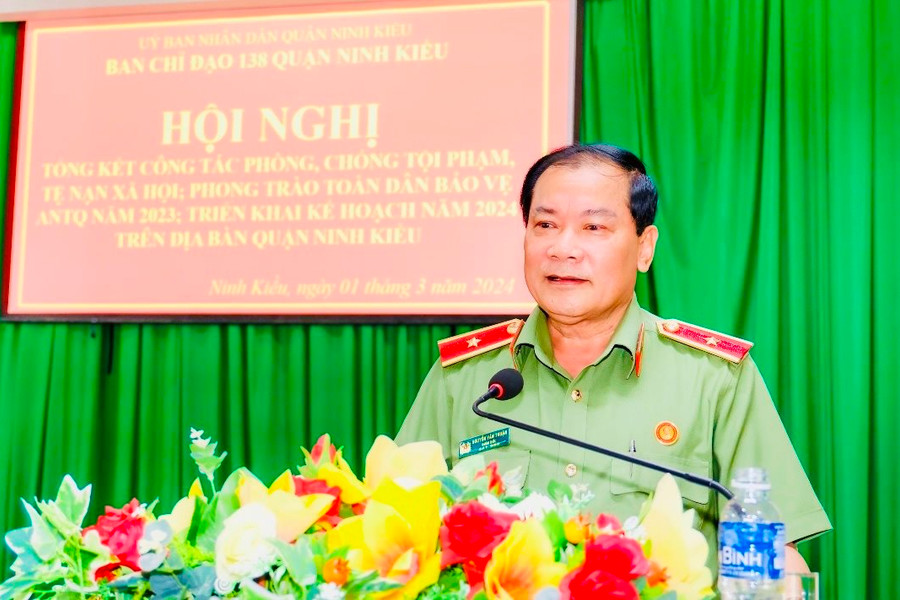 Công an Quận Ninh Kiều (Cần Thơ): Bảo đảm an ninh tuyệt đối các sự kiện chính trị, văn hóa, xã hội