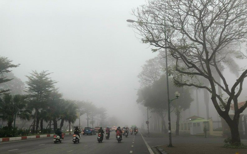 Thời tiết ngày 13/3, Hà Nội có sương mù, nhiệt độ tăng dần