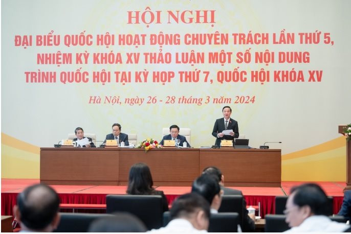 Khai mạc hội nghị đại biểu Quốc hội chuyên trách