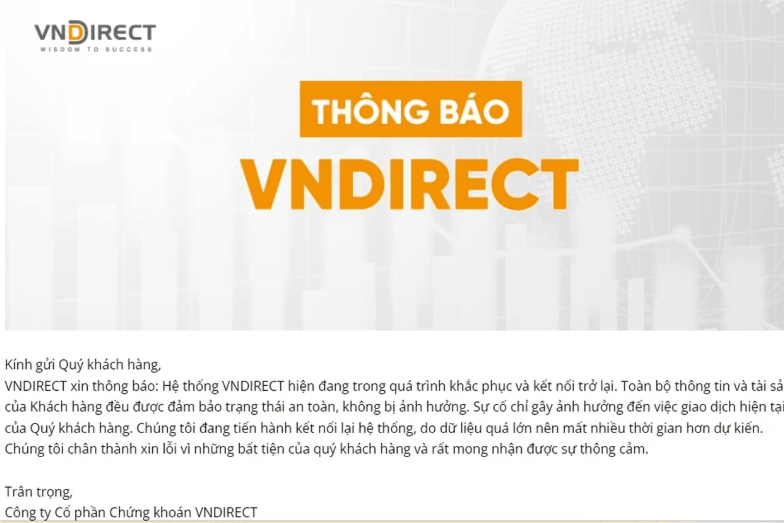 Ủy ban Chứng khoán Nhà nước cảnh báo khẩn sau vụ VNDIRECT bị tấn công mạng