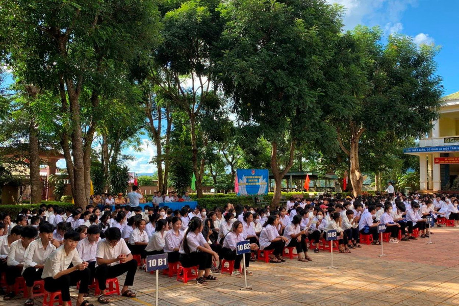 Quảng Trị: Tuyên truyền pháp luật về ATGT cho học sinh