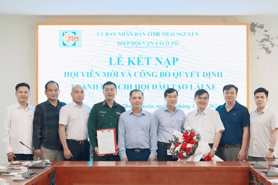 Hiệp hội Vận tải ô tô tỉnh Thái Nguyên thành lập Chi hội Đào tạo lái xe