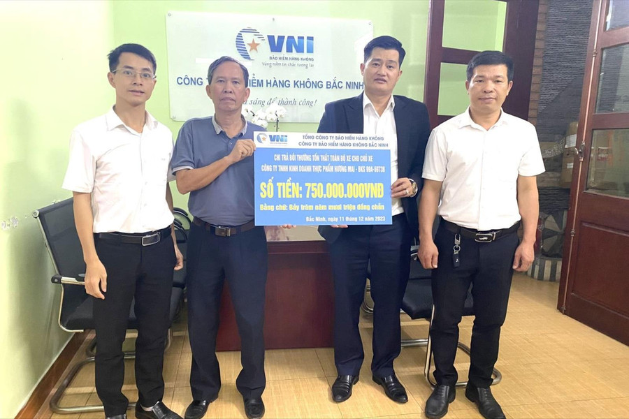 Bảo hiểm xe cơ giới có tỷ lệ bồi thường cao nhất