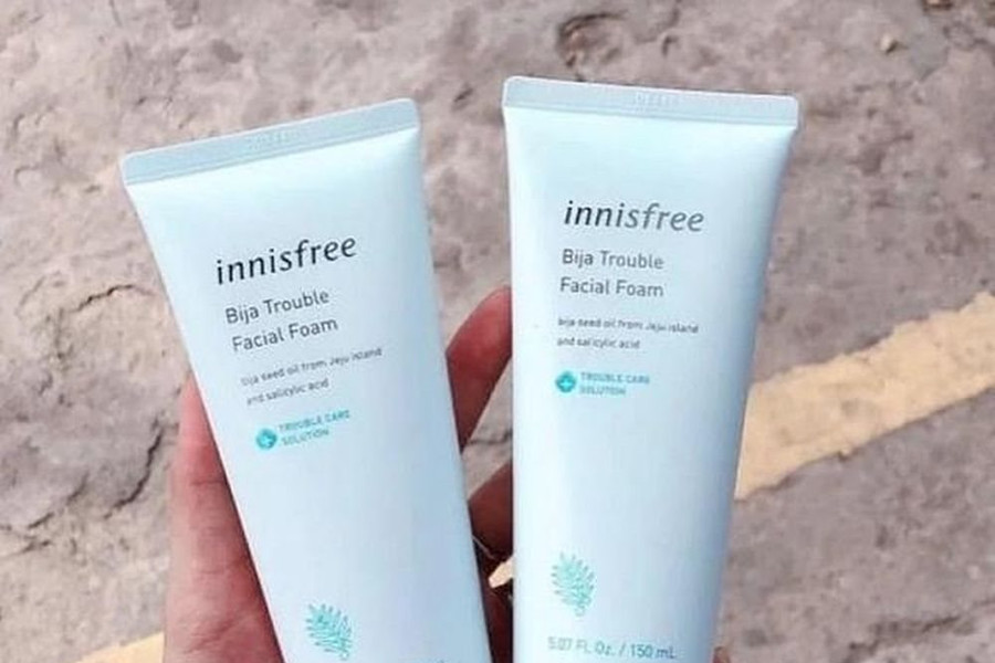 Thu hồi sữa rửa mặt Innisfree của Amorepacific