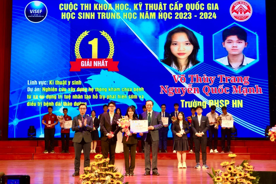Tổ chức thi nghiên cứu khoa học, kỹ thuật cấp quốc gia cho học sinh mỗi năm một lần
