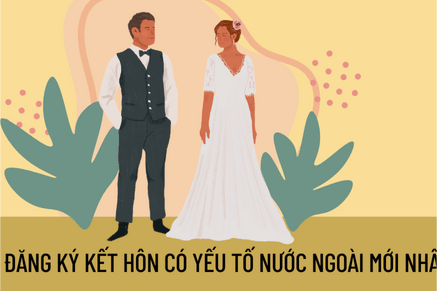Đã đăng ký kết hôn ở nước ngoài, khi về Việt Nam cần làm những thủ tục gì?