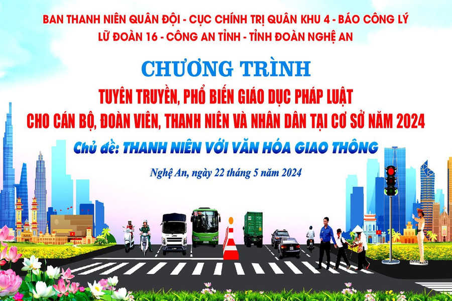 Trực tiếp: Chương trình thanh niên với văn hóa giao thông | Báo Công lý