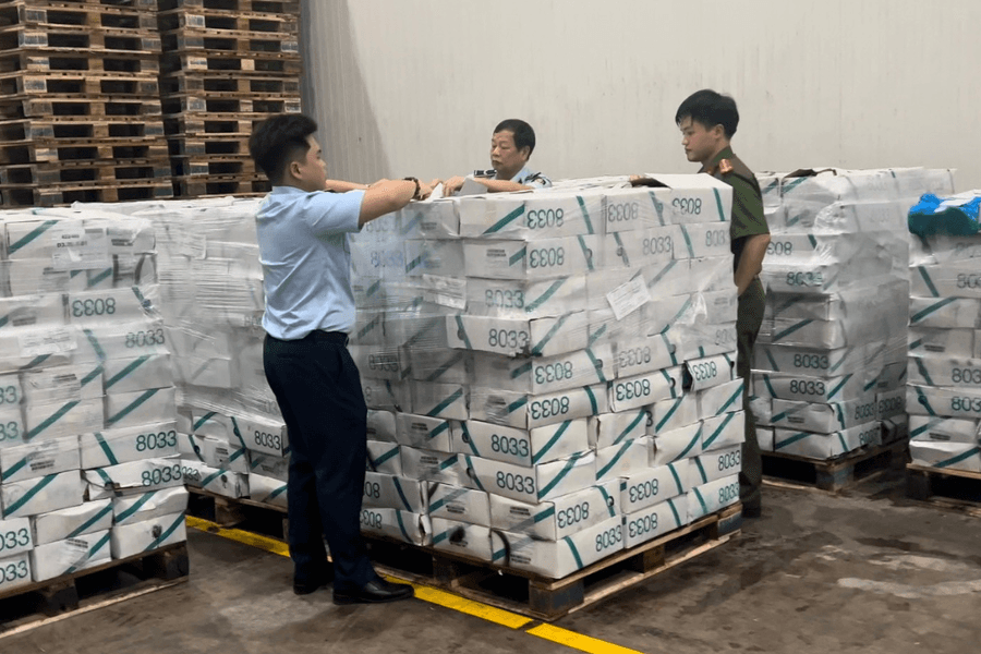 Thu giữ hơn 11 tấn thực phẩm không rõ nguồn gốc xuất xứ