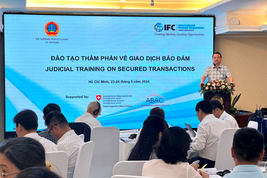 Tập huấn về giao dịch bảo đảm