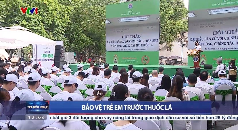 Mít tinh hưởng ứng Ngày Thế giới không thuốc lá 31/5 và Tuần lễ Quốc gia không thuốc lá