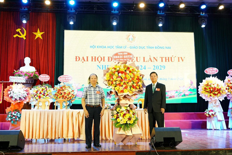 Tiến sĩ Phạm Văn Thanh tái đắc cử Chủ tịch Hội Khoa học tâm lý - giáo dục Đồng Nai