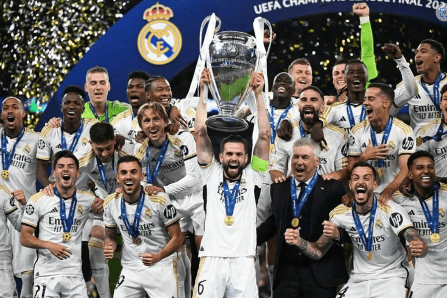 Đánh bại Dortmund, Real Madrid vô địch Champions League lần thứ 15 trong lịch sử