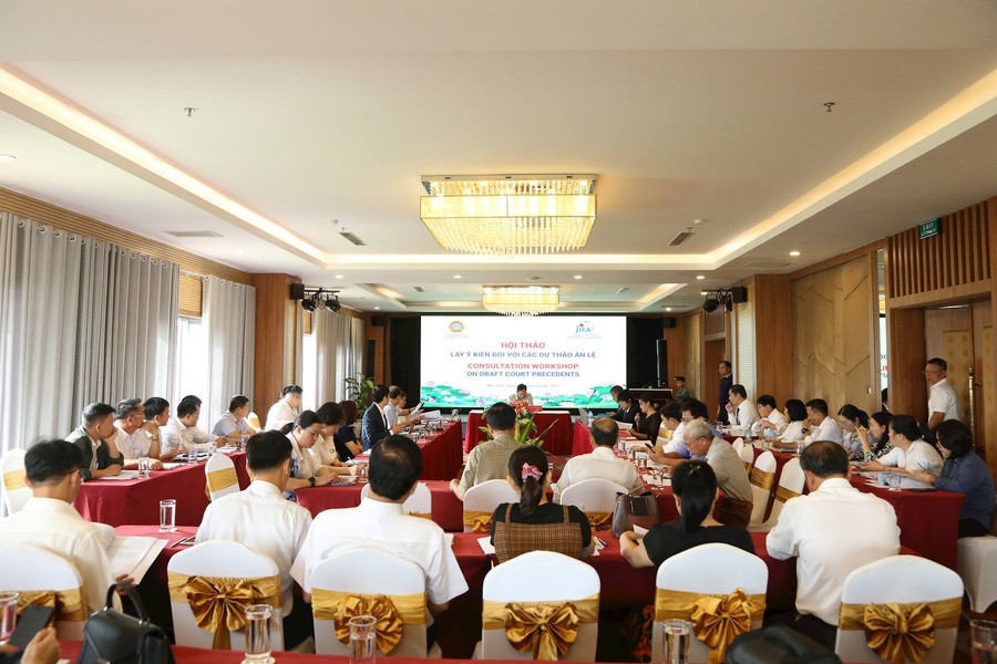 TANDTC tổ chức Hội thảo lấy ý kiến đối với 22 dự thảo án lệ