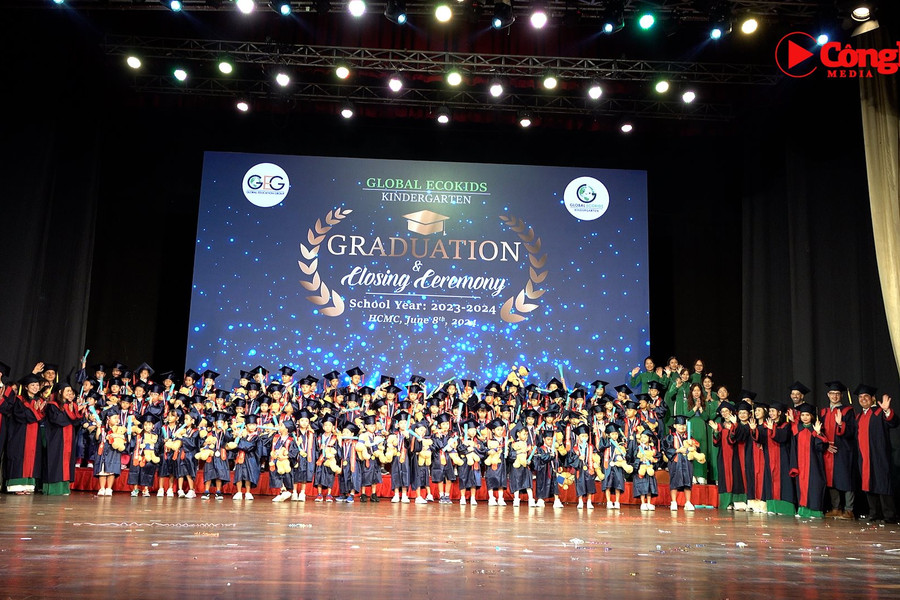 Hệ thống Mầm non Quốc tế Global Ecokids tổ chức Lễ Tổng kết và Tốt nghiệp năm học 2023 - 2024