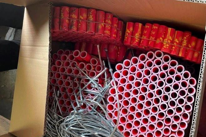 Triệt phá đường dây sản xuất, mua bán pháo qua mạng xã hội