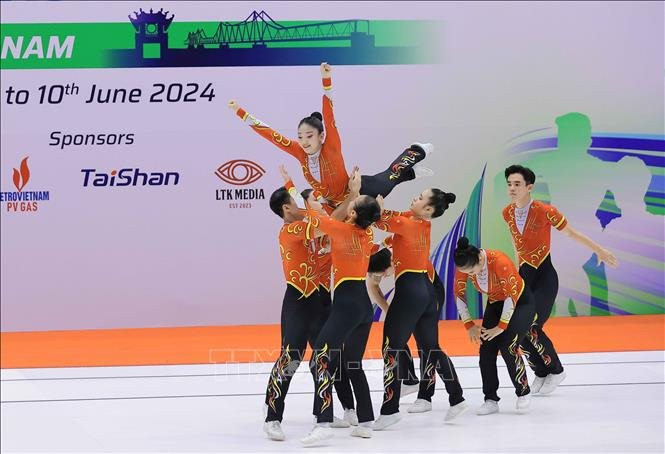 Giải Vô địch Thể dục Aerobic châu Á lần thứ 9: Việt Nam nhất toàn đoàn