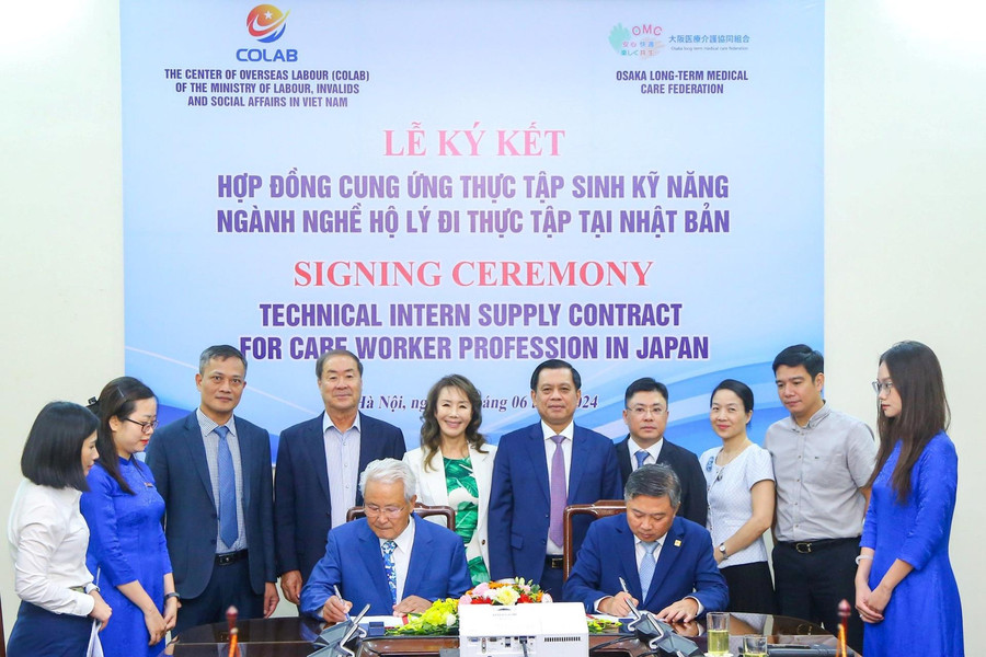 Thêm nhiều chế độ đãi ngộ cho thực tập sinh nghề hộ lý Việt Nam sang thực tập tại Nhật Bản