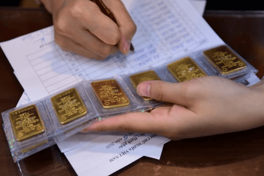 Nhà băng "Big 4" bán vàng cho khách đã đăng ký online