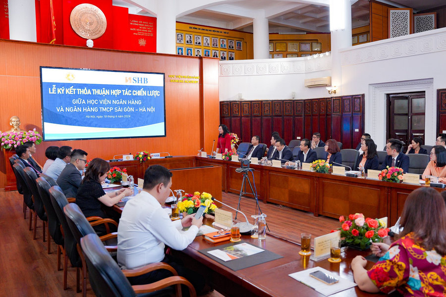 SHB và Học viện Ngân hàng phát triển nhân lực chất lượng cao