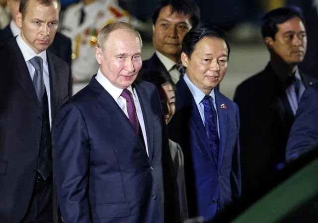 Tổng thống Putin công du Việt Nam