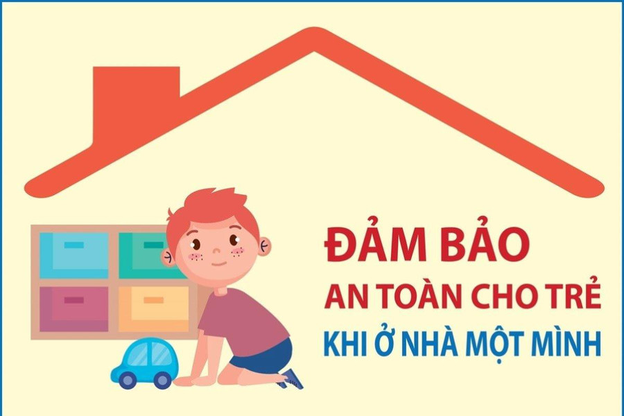 Tuyệt đối không khóa trái cửa nhốt trẻ trong nhà một mình