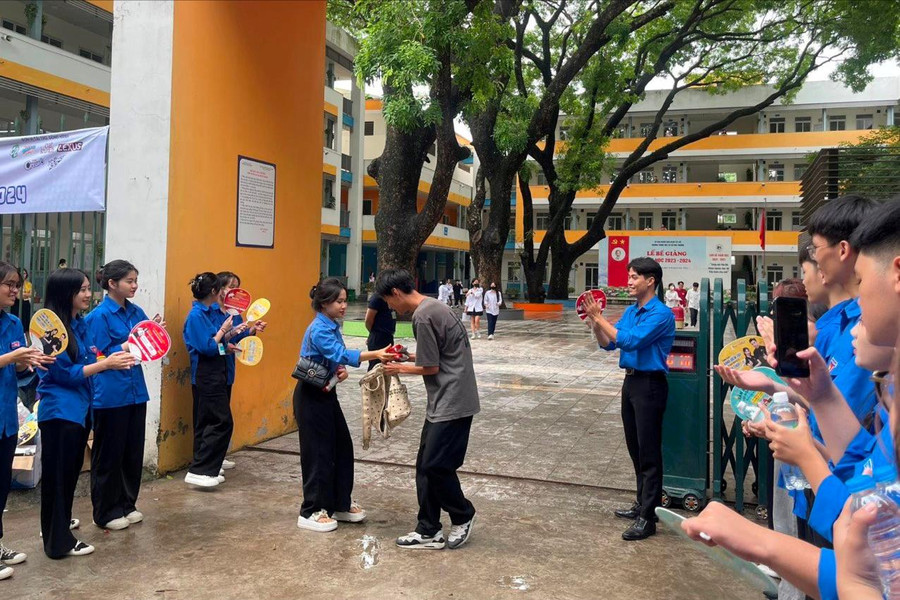 Hà Nội: Hơn 5 nghìn tình nguyện viên tham gia tiếp sức tại kỳ thi THPT