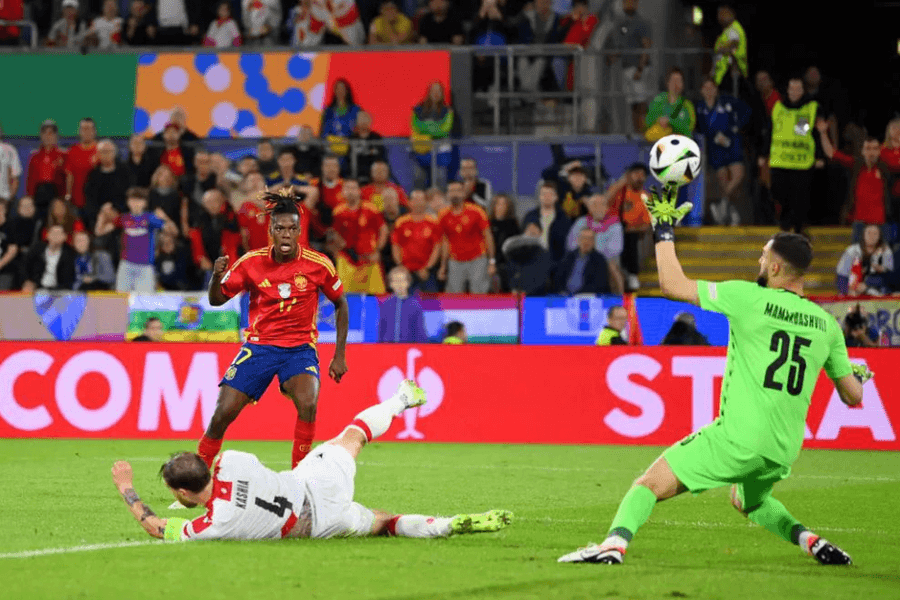 Kết quả Euro 2024: Tây Ban Nha ngược dòng đánh bại Gruzia để gặp Đức ở tứ kết