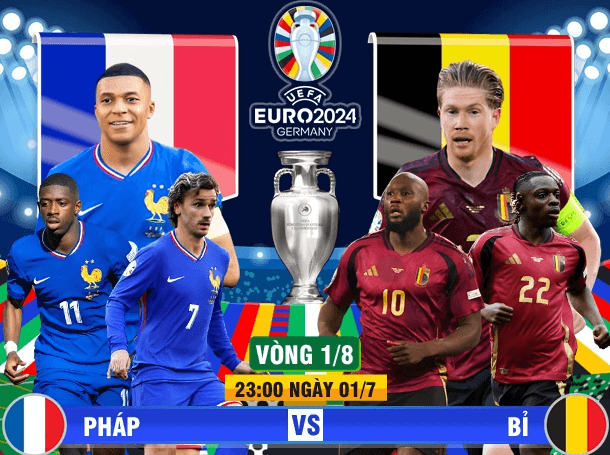 Nhận định trận đấu giữa Pháp và Bỉ: Tấm vé đi tiếp nằm trong tay Mbappe và Lukaku