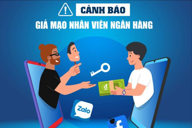 Cảnh báo lừa đảo mạo danh nhân viên ngân hàng hỗ trợ sinh trắc học
