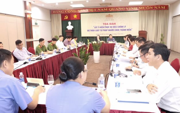 Tọa đàm về Dự thảo Luật Tư pháp người chưa thành niên