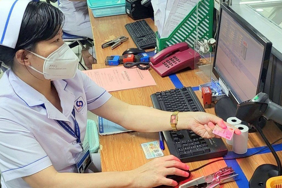 Cơ sở y tế khám chữa bệnh bằng căn cước công dân gắn chip đạt 100%