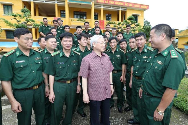 Tuổi trẻ Quân đội khắc ghi lời căn dặn của Tổng Bí thư Nguyễn Phú Trọng