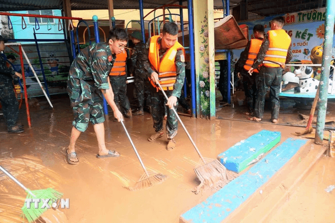 Bão số 2 gây thiệt hại nặng nề tại Sơn La