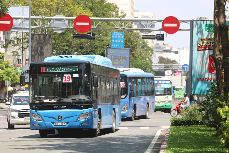 Đề xuất chuyển đổi toàn bộ xe buýt tại TP Hồ Chí Minh sang xe điện từ năm 2026